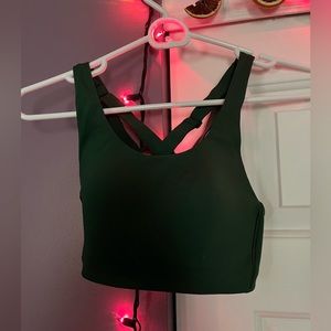 LuluLemon Green Sports Bra